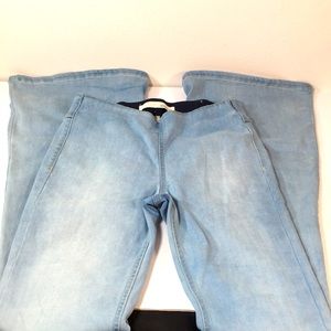 ELLA MOSS | Pull On Flare Leg Light Blue Faded Jeans | Women’s 25 | NWOT